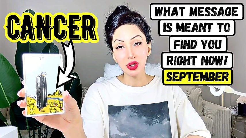 CANCER Extended What Message Is Meant To Find You Right Now September 2023